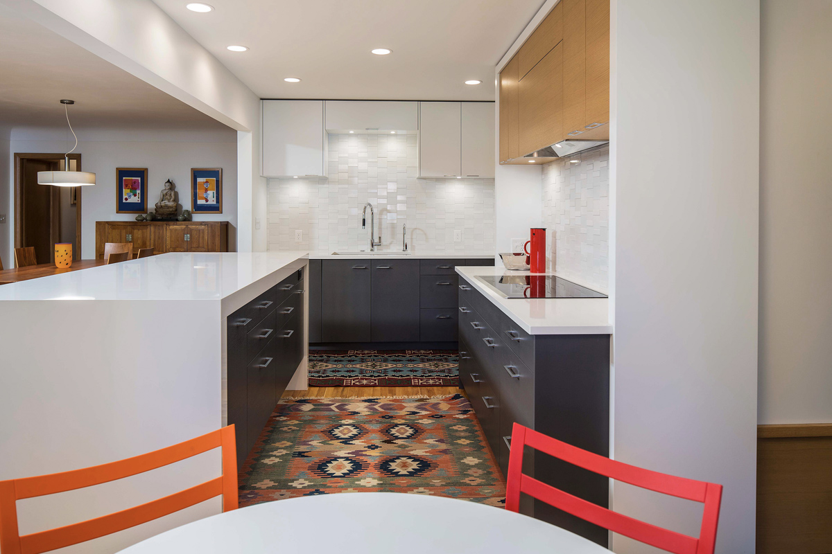 St. Paul Kitchen Remodeling and Great Room Renovation MidCentury